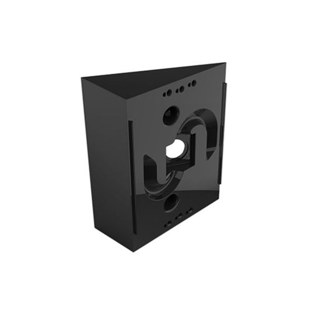 Axis 02077-001 / 2N 9155071 - 2N IP Solo Surface mount wedge backplate. - Image 2