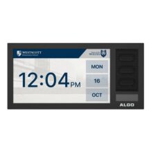 Algo 8410 IP Display with Clock, Speaker, PoE