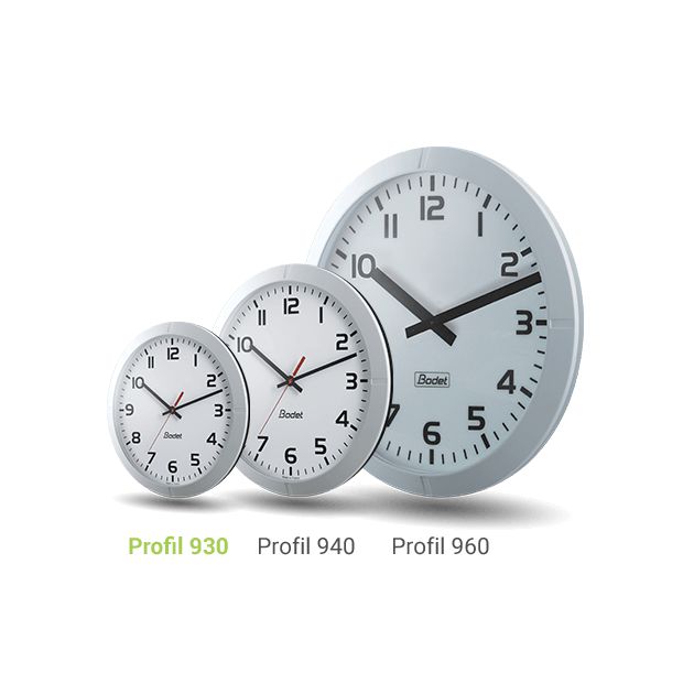 Bodet Profil Range - 930I / 940I / 960I Indoor NTP PoE / Wi-Fi Clocks - Image 2