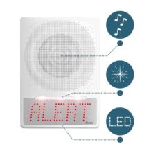 Bodet Harmonys Trio, PoE - All in one speaker with LED display