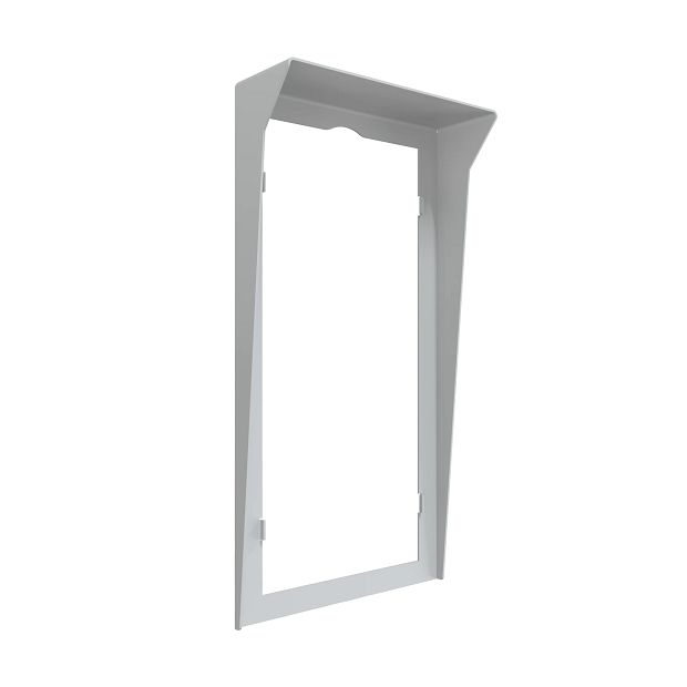 2N IP Verso / Control 4 DS2 Shroud for Flush Mount Models - Silver (Verso - IWHS)
